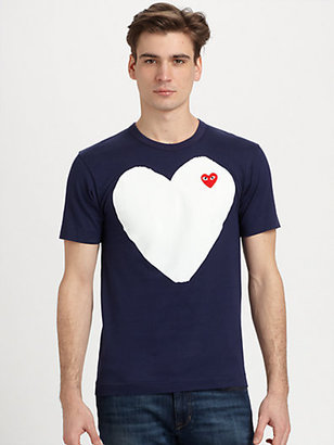 Comme des Garcons Play Graphic Cotton Tee