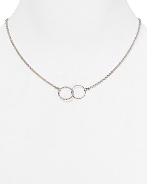 Bloomingdale's Sterling Silver Interlocking Pendant Necklace, 18 - 100% Exclusive