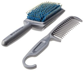 Goody QuickStyle Goody® QuickStyleTM Paddle Brush with Microfiber Bristles and Shower Comb 2Pcs