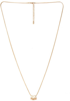Forever 21 Square Charm Necklace