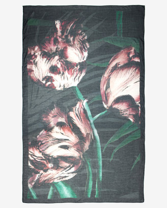 Ted Baker PALMAA Palm floral blanket scarf