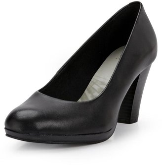 Clarks Alessie Eve Leather Court Shoes - Black
