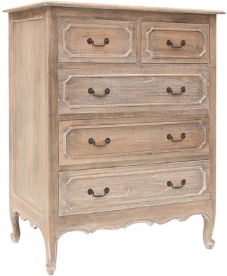 Hudson Furniture French Provincial Classic Provence Oak Chest of Drawers