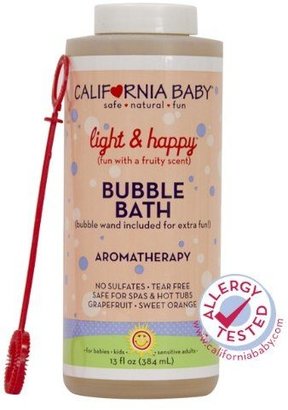California Baby Light & Happy Bubble Bath 13 Oz