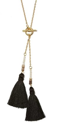 Nasty Gal Hold Your Tassels Necklace