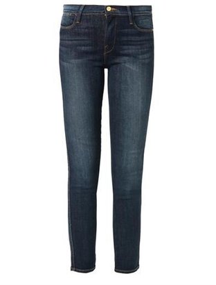 FRAME DENIM Le High Straight high-rise cropped jeans