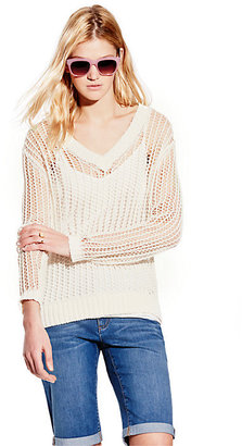 Vince Camuto Long Sleeve V-Neck Sweater