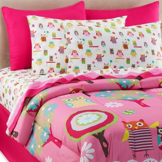 Bed Bath & Beyond Owl Ditsy 6-Piece Twin Comforter and Sheet Set