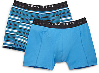 HUGO BOSS Cotton Boxer Briefs, 2-Pack