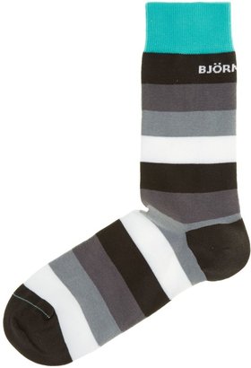 Bjorn Borg Men's Smog stripe sock