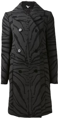 Carven tiger print overcoat