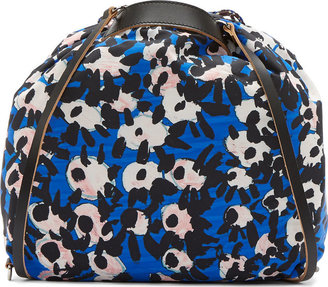 Marni Blue & Black Nylon Bright Backpack