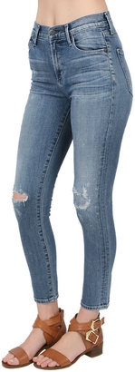 Citizens of Humanity Rocket Hi Rise Skinny in Distressed Fizzle