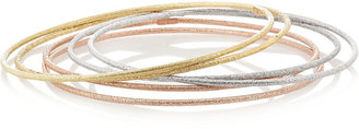 Carolina Bucci Set of six 18-karat gold bracelets