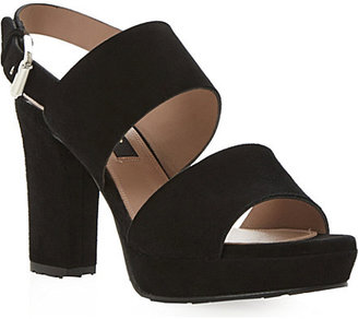 Lanni DUNE BLACK chunky heel sandal