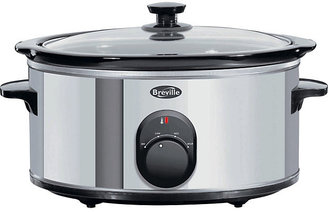 Breville ITP137 4.5L Slow Cooker - Stainless Steel.