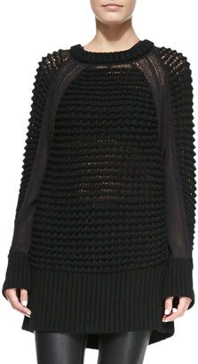Helmut Lang Chunky Knit Pullover Sweater