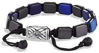 David Yurman Spiritual Beads Five-Station Malachite Tile Bracelet