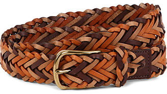 Paul Smith Leather plait belt