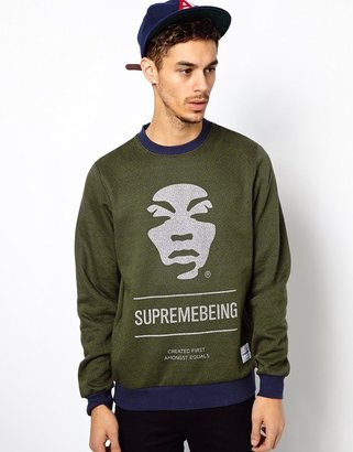 Supreme Being Supremebeing Iconoclast Sweatshirt With Crew Neck - Green
