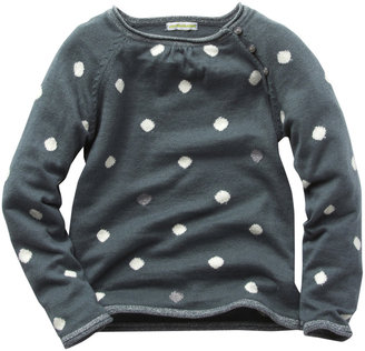 Girl's Polka Dot Sweater