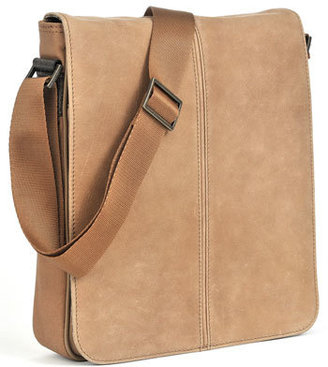 Boconi 'Leon Mailbag' Calfskin Leather Crossbody Bag