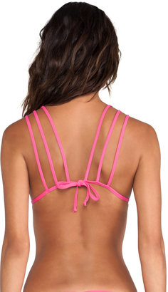 Frankie's Bikinis Mistos Seamless Triple Strap Triangle Top