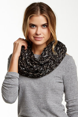 David & Young Open Weave Infinity Scarf
