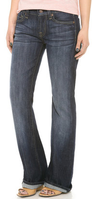 7 For All Mankind Boot Cut Flip Flop Jeans