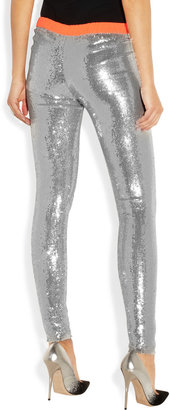 Sass & Bide Opposing Forces sequined jersey leggings