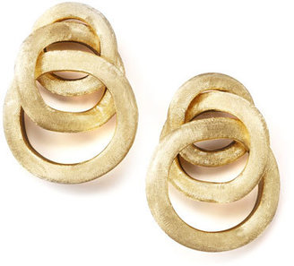 Marco Bicego Textured Gold Link Earrings