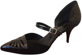Proenza Schouler Black Leather Heels