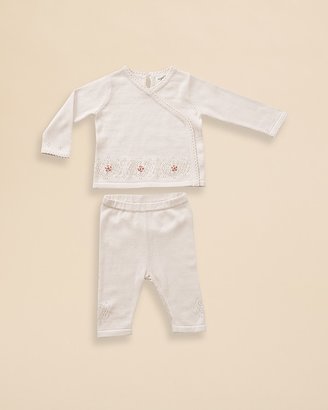 Angel Dear Infant Girls' Kimono Top & Pants Set - Sizes 3-12 Months