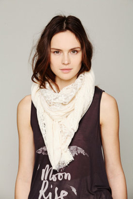 Free People Pieced Lace Scarf