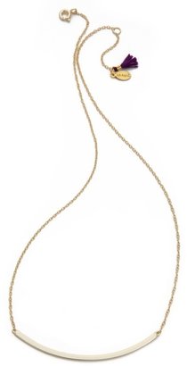 Shashi Large Bar Necklace