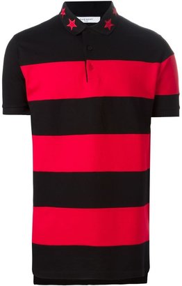 Givenchy striped polo shirt