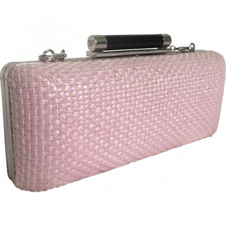 Diane von Furstenberg Pink Leather Clutch bag