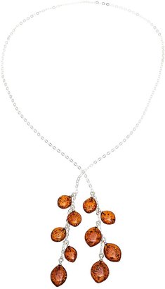 Vessel Luxurious Amber Lariat Necklace