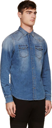 Diesel Blue Faded Sonora-Ne Jogg Jean Shirt