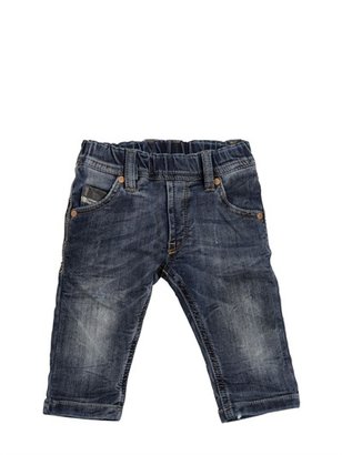 Diesel Kids - Denim Effect Cotton Jogg Jeans