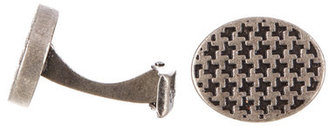 English Laundry Houndstooth Cuff Links