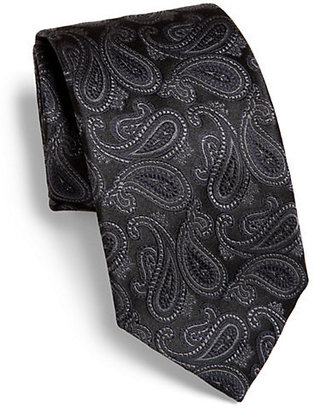 Giorgio Armani Paisley Silk Tie
