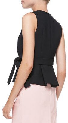 Marc by Marc Jacobs Sixties Tie-Waist Sleeveless Top