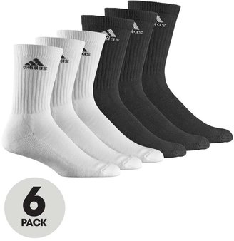 adidas Mens Basic Socks (6 Pack)
