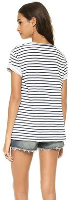 TEXTILE Elizabeth and James Striped Bowery Tee
