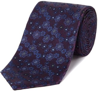 Simon Carter Small floral tie