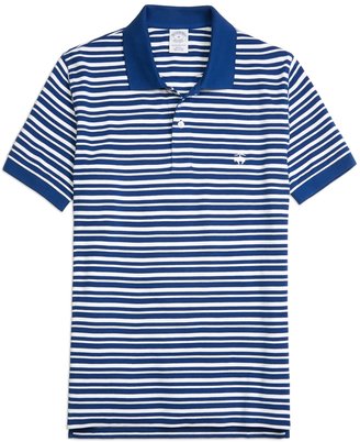 Brooks Brothers Slim Fit Pique Stripe Polo Shirt