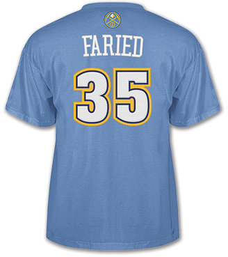Reebok Men's adidas Denver Nuggets NBA Kenneth Faried Name And Number T-Shirt Shoe