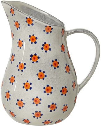 House of Fraser Dickins & Jones Orange floral jug