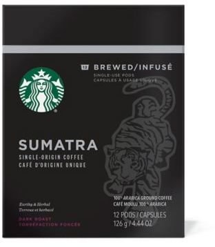 Starbucks VerismoTM 12-Count Sumatra Single Origin Brewed Coffee Pods
